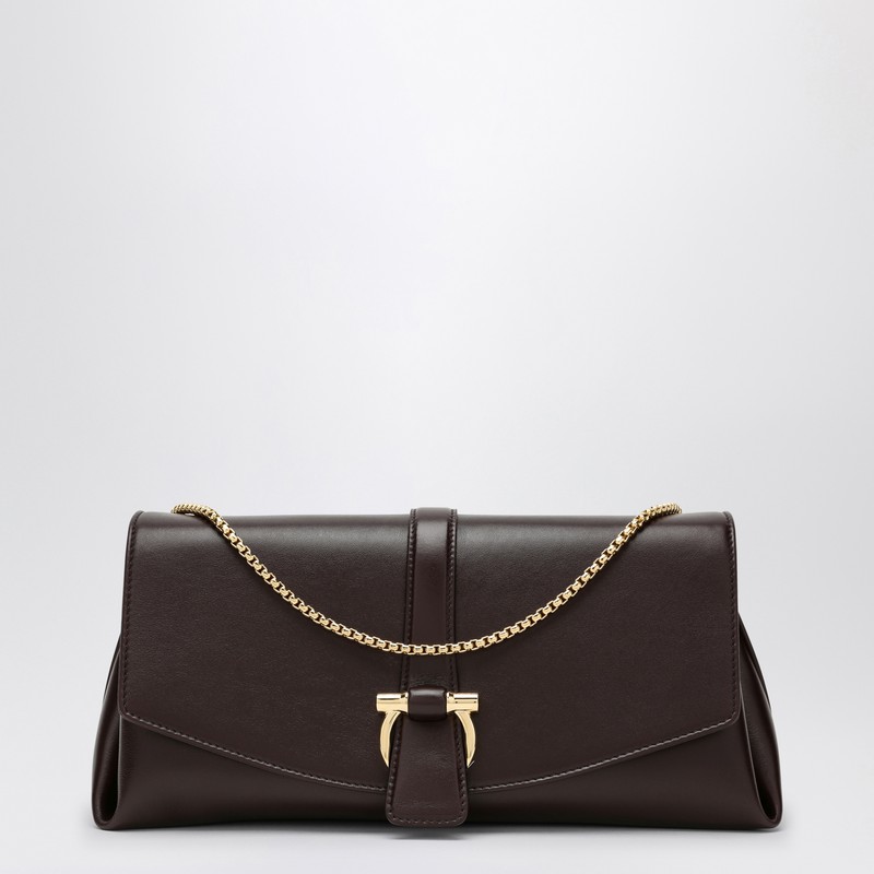 Shoulder bag size M burgundy