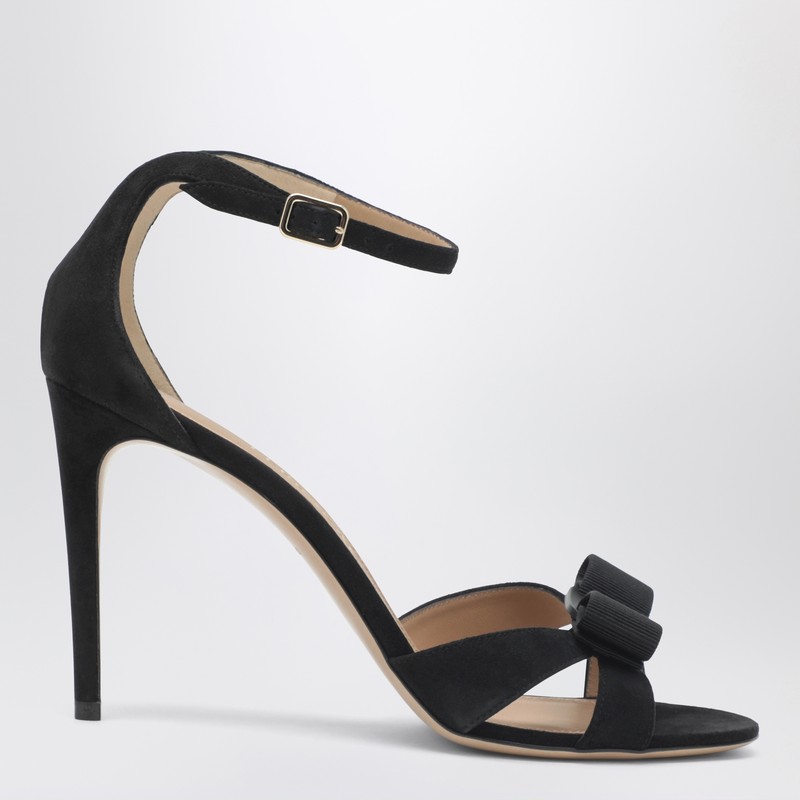 Vara bow sandal black