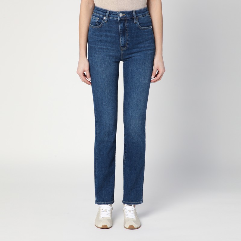 FRAME BLUE STRAIGHT-LEG JEANS THE PENCIL