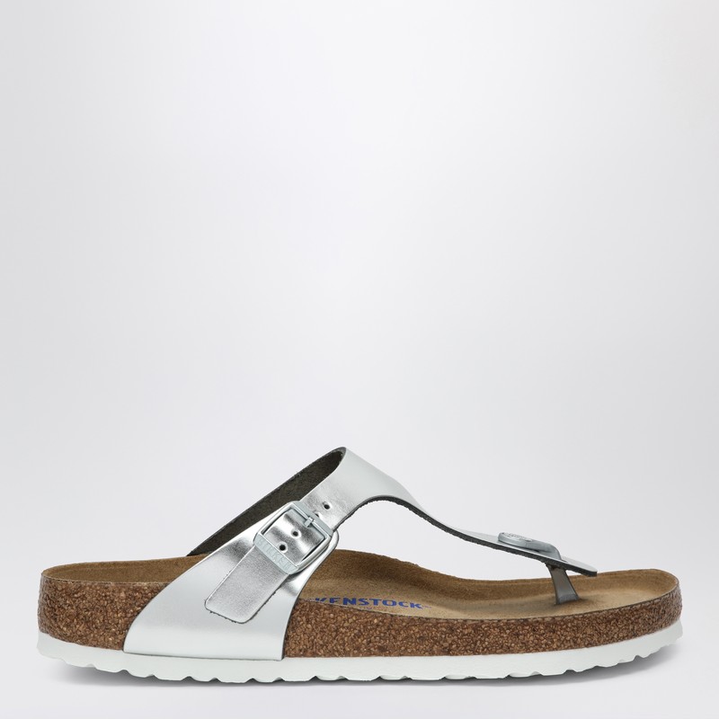 Gizeh Birko-Flor flip-flops silver
