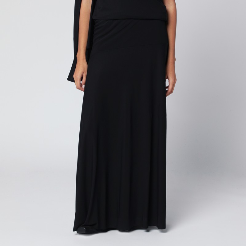 Mirla skirt in black jersey