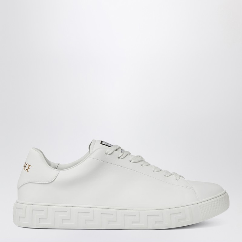 White Greca nylon sneakers