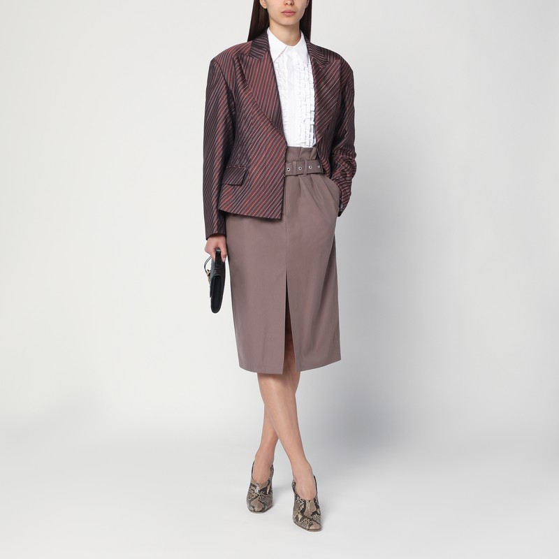 Dries Van Noten Bohana Blazer Jacket Jackets Bordeaux In Burgundy