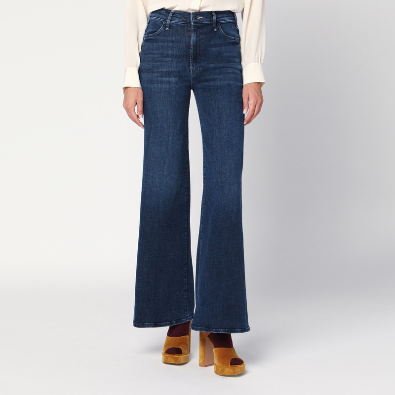 The Hustler Roller Sneak palazzo jeans - Mother - Modalova