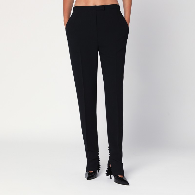 Trousers with slits and buttons - Dries Van Noten - Modalova
