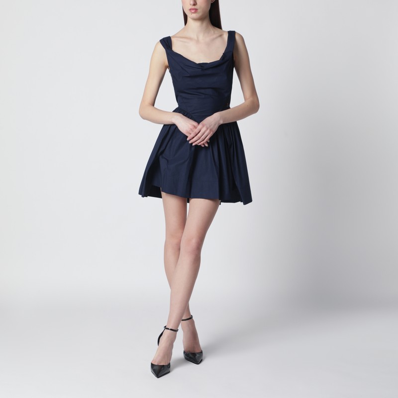 Navy blue Sunday mini dress
