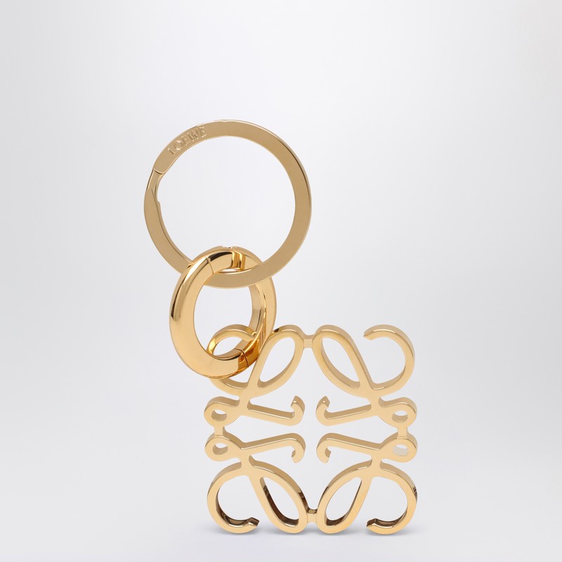 Anagram golden keychain - Loewe - Modalova