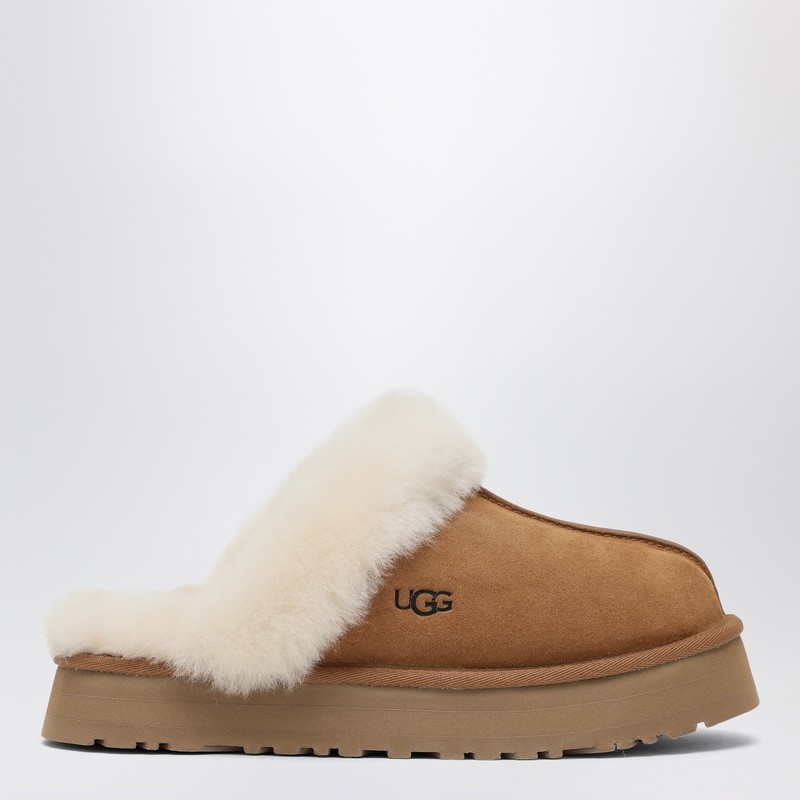 Ugg Disquette Flat Shoes Brown In Brown