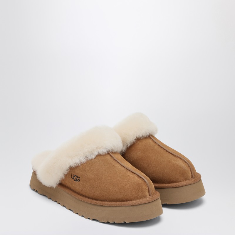 Ugg Disquette Flat Shoes Brown In Brown