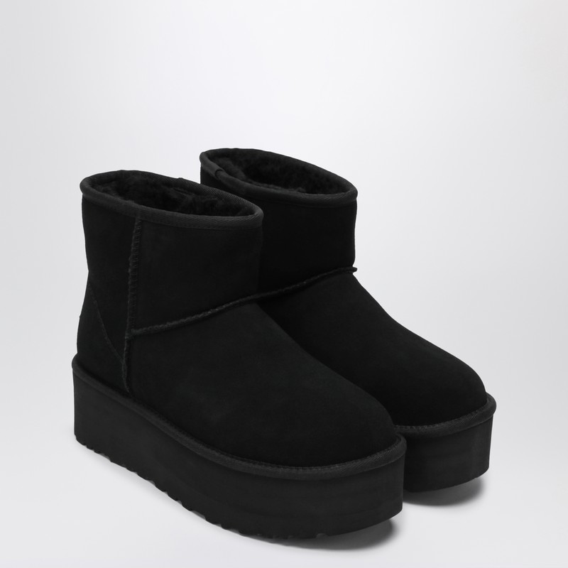 Ugg Classic Mini Platform Boots Black In Black
