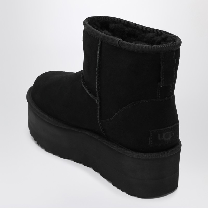 Ugg Classic Mini Platform Boots Black In Black