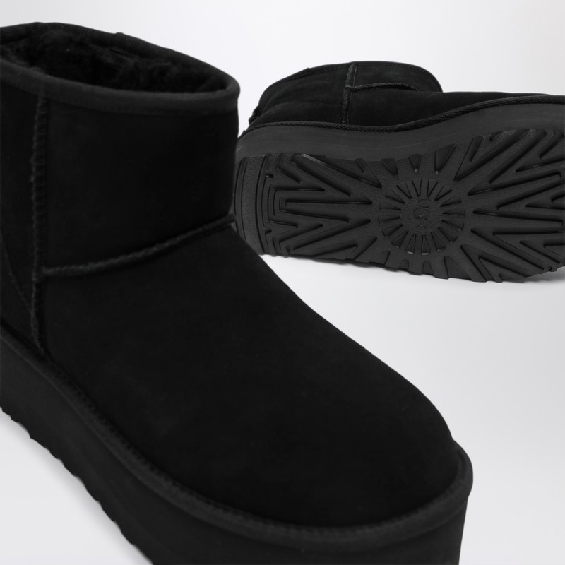 Ugg Classic Mini Platform Boots Black In Black