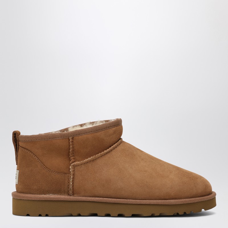 Classic Ultra Mini ankle boots in chestnut
