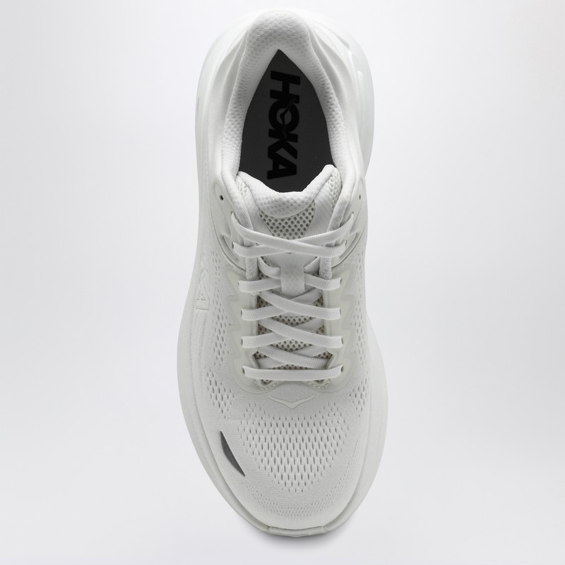 Hoka M Bondi 9 Synthetic Fabric Sneakers In White