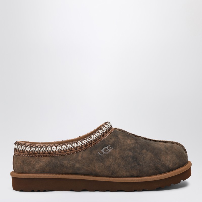 Ugg Tasman Baxter Slippers With Braided Details In Brown