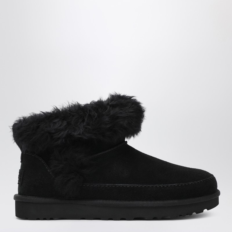 Ugg Black Classic Ultra Mini Chalet Boots