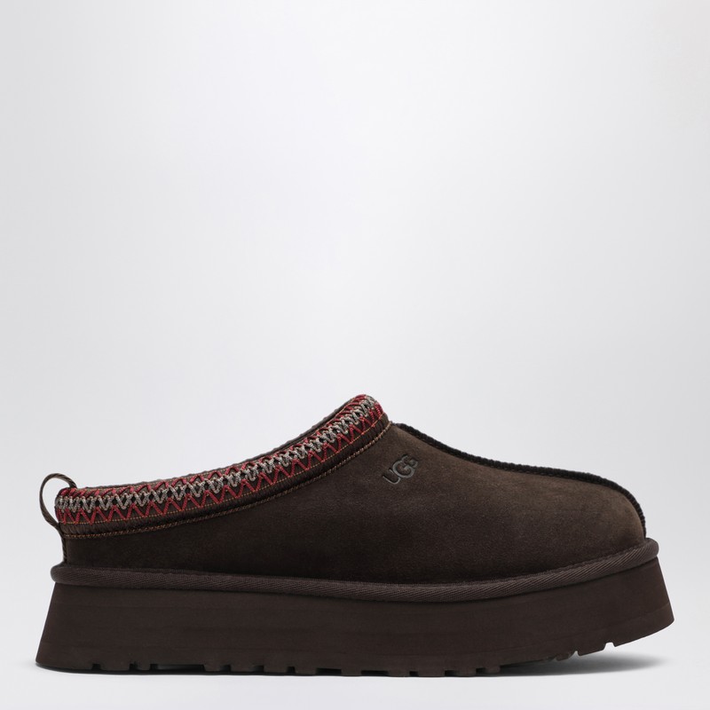 Ugg Brown Suede Tazz Slippers