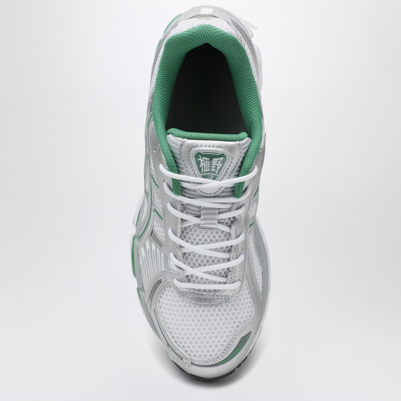 Asics Breathable Mesh And Synthetic Leather Sneakers In White
