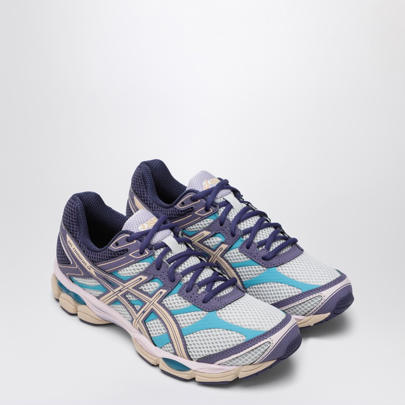 Asics Cumulus 16 Running Sneakers With Contrast Panels In Gray