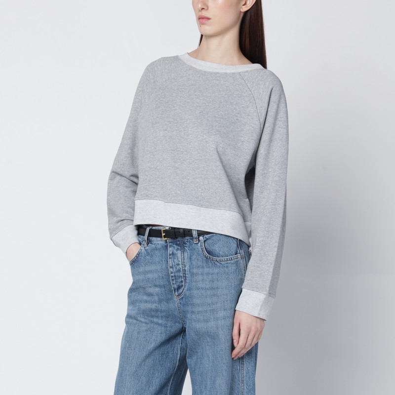 Constance sweatshirt in grey mélange