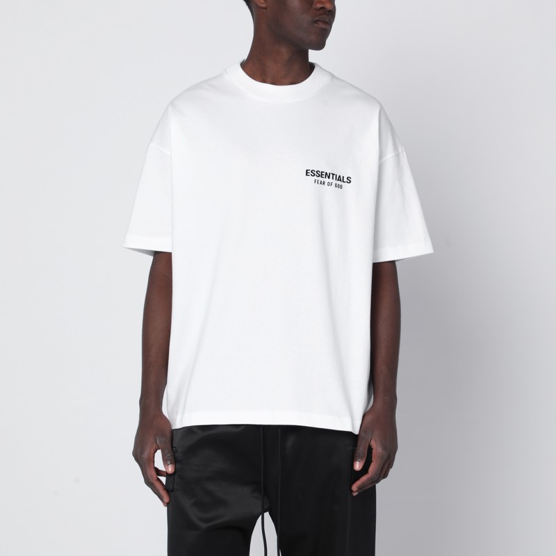 White T-shirt with logo print