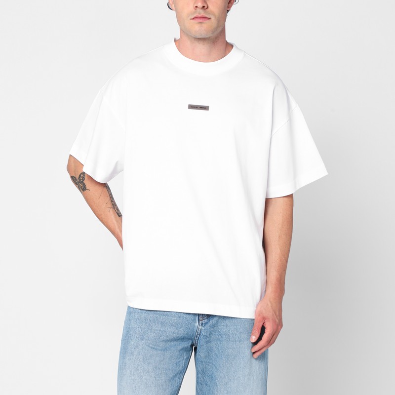 White cotton T-shirt