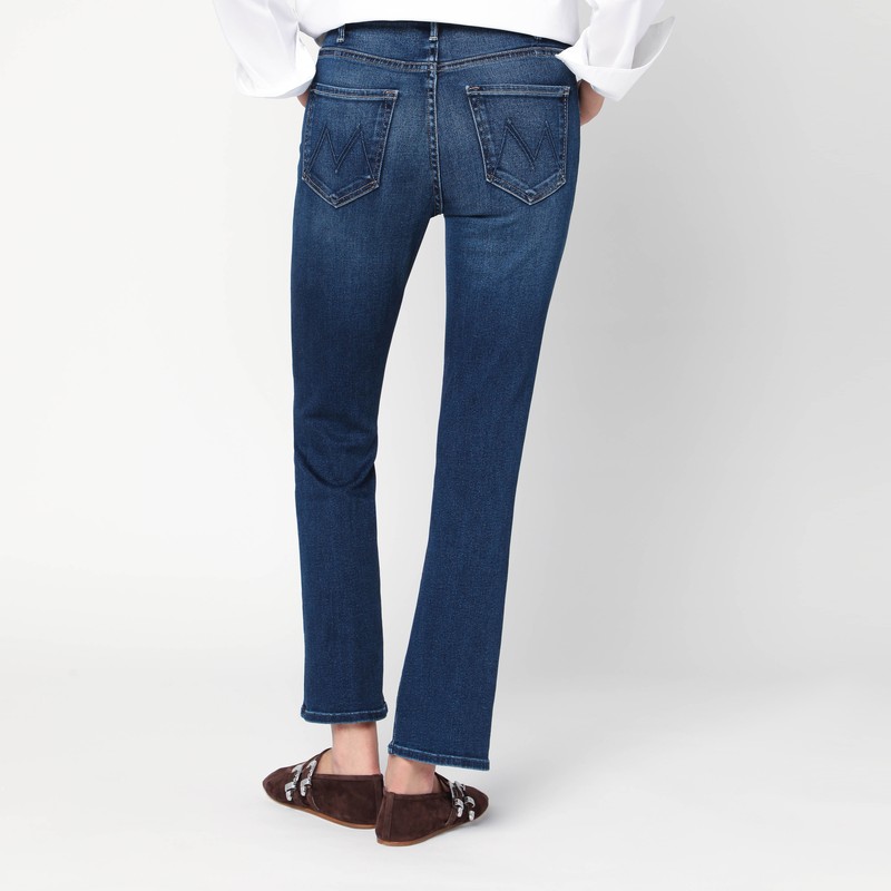 Mother Jeans Slim The Hustler Ankle In Blue