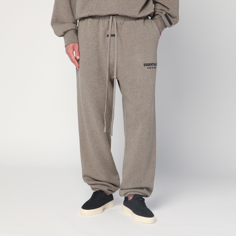 Grey jogging pants with logo - Fear of God Essentials - Modalova