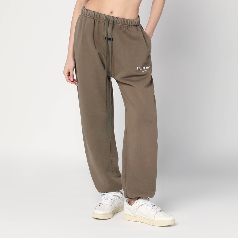 Military jogging trousers with logo - Fear of God Essentials - Modalova