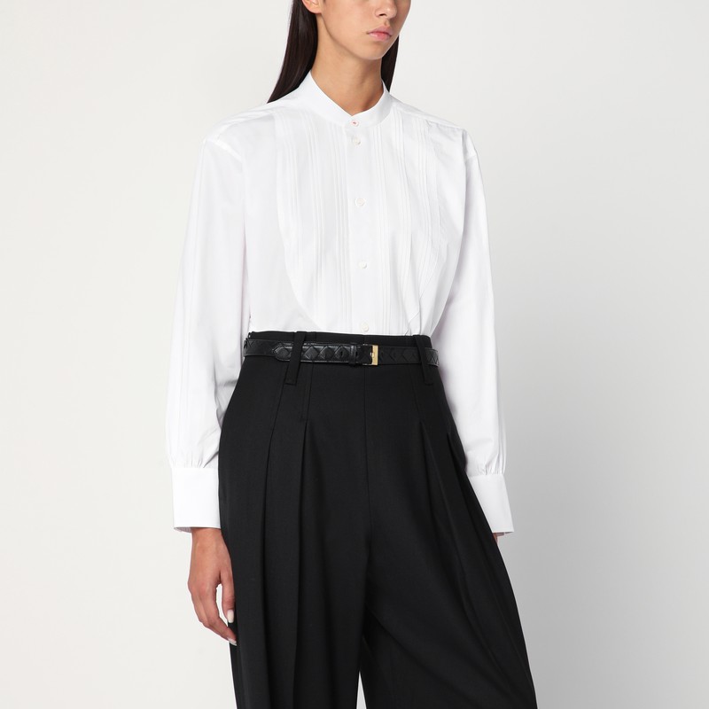 White shirt in organic cotton