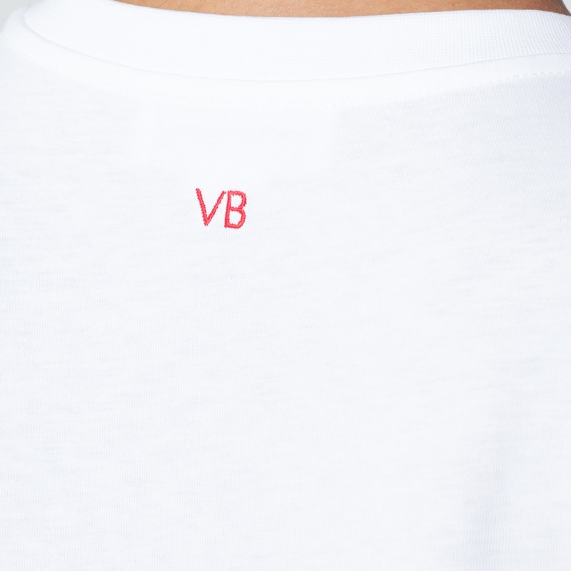 Victoria Beckham “i'm Joy” T-shirt In White Cotton In White