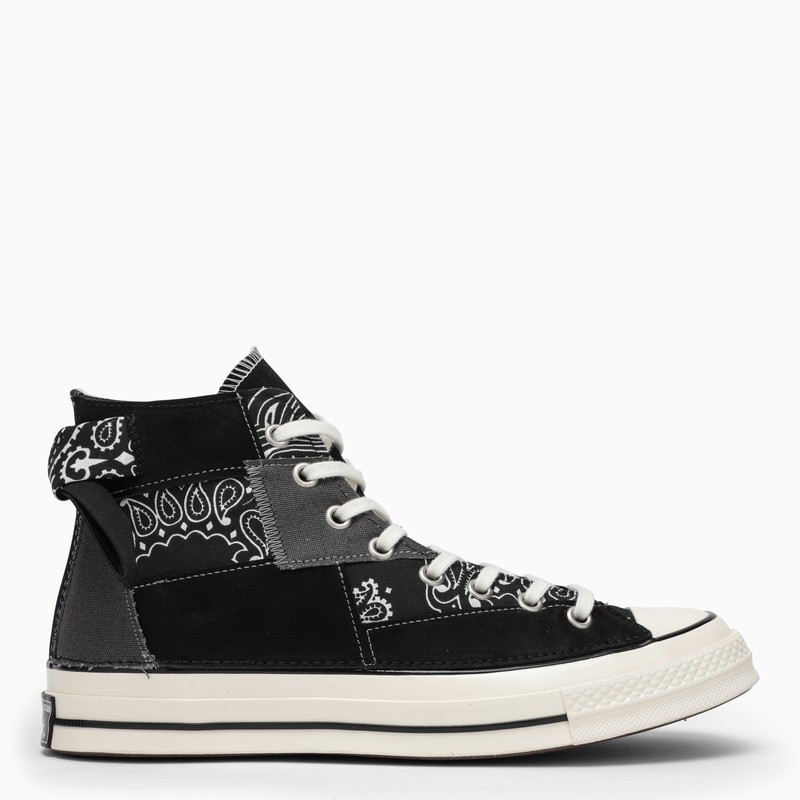 Converse Chuck 70 Patchwork Hightop Sneakers In Black ModeSens