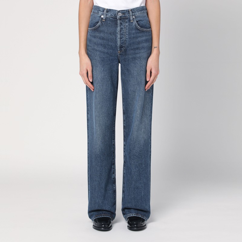 Wide dark blue jeans - Citizens of Humanity - Modalova