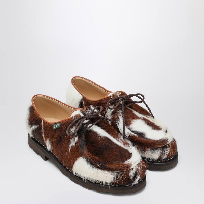 Paraboot Michael Lace-up Shoes In Pony Hair Men In Brown