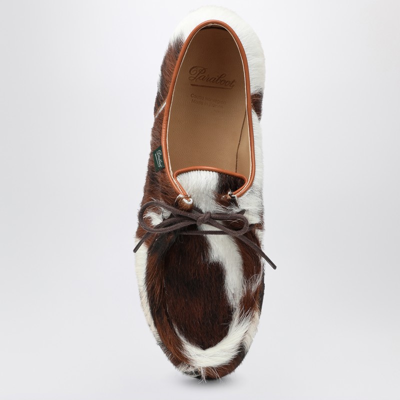Paraboot Michael Lace-up Shoes In Pony Hair Men In Brown