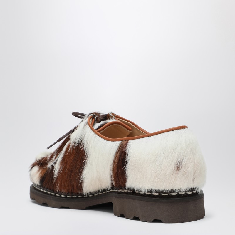 Paraboot Michael Lace-up Shoes In Pony Hair Men In Brown