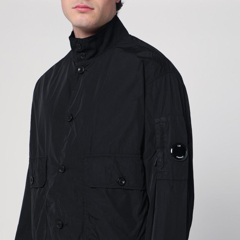 C.p. Company Black Chrome-r Jacket In Multicolor