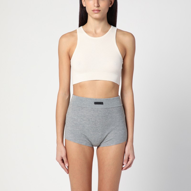 Sporty white honeycomb tank top - Fear of God Essentials - Modalova