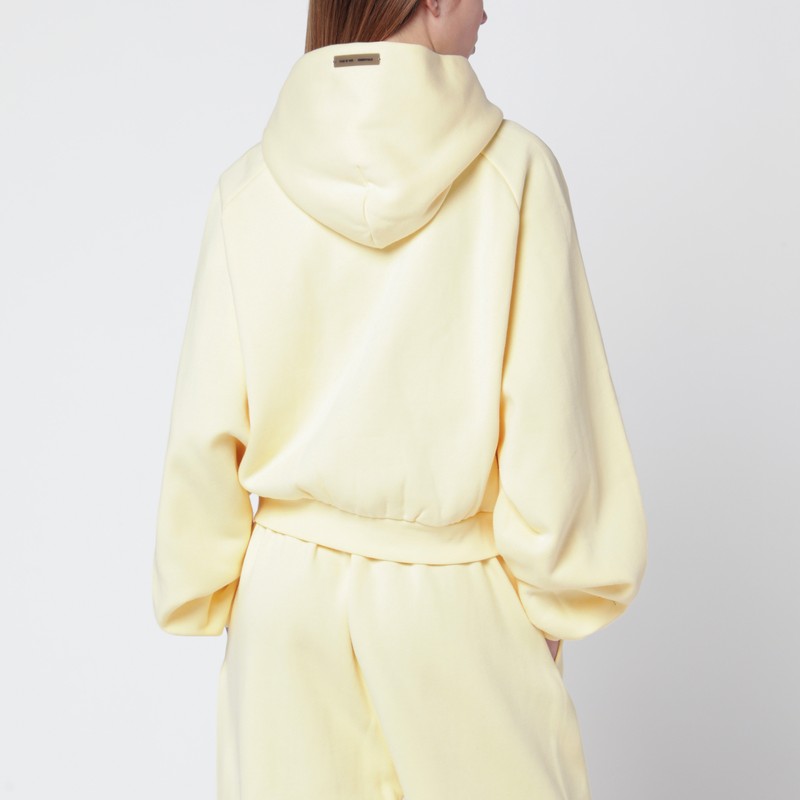 Essentials Yellow 90's Hoodie In Yellow