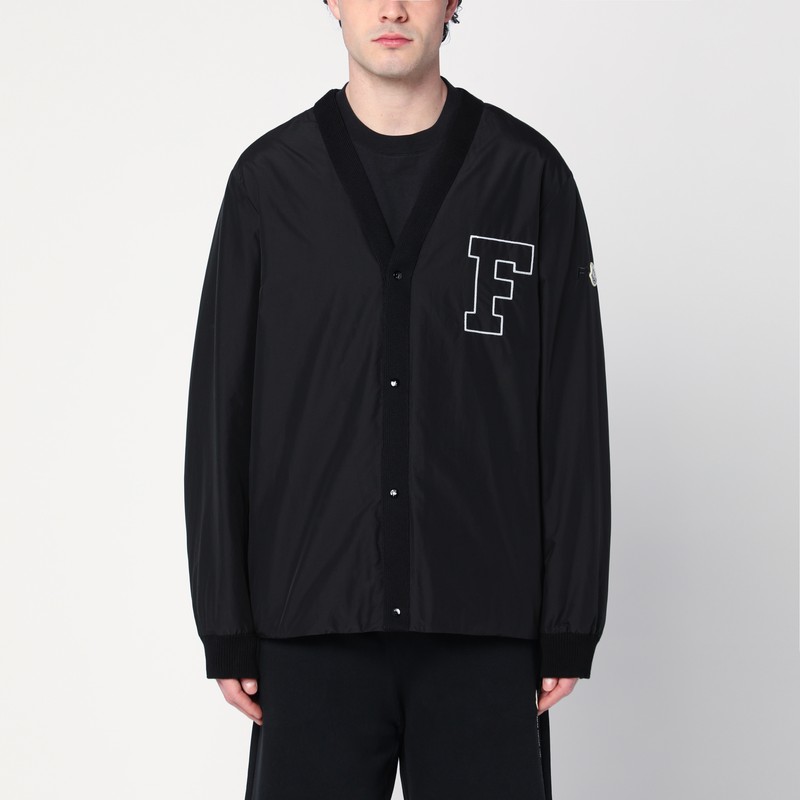 Anise black jacket in cotton and nylon