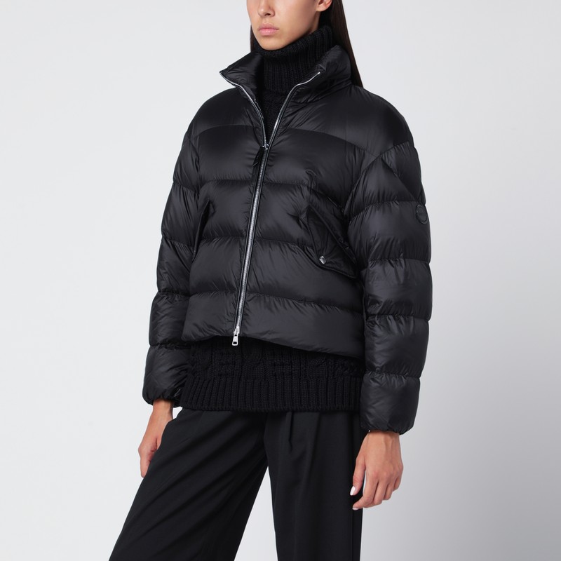 Black zip down jacket