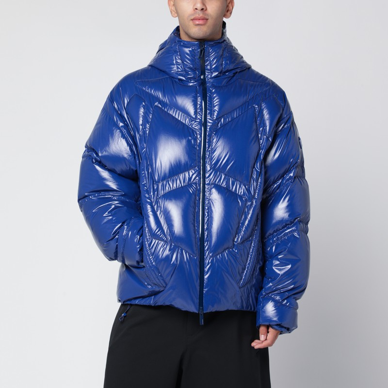 Electric blue Bahianinha down jacket
