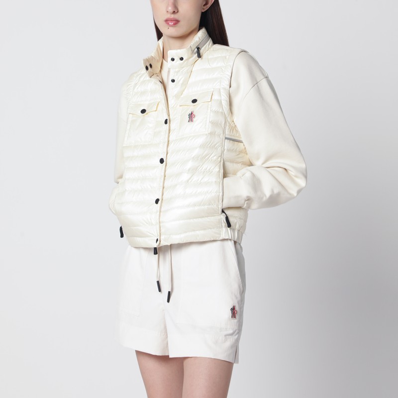 Gumiane padded vest white