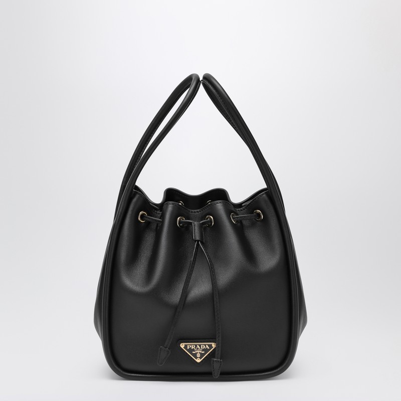Darling mini leather bucket - Prada - Modalova