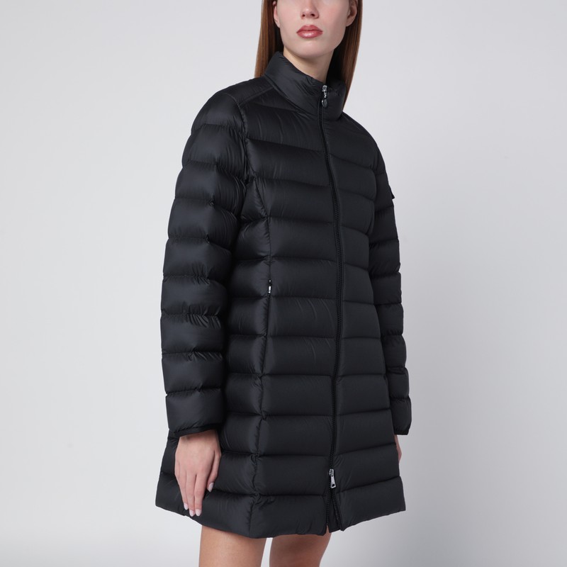 Moncler Black Igesse Midi Down Jacket
