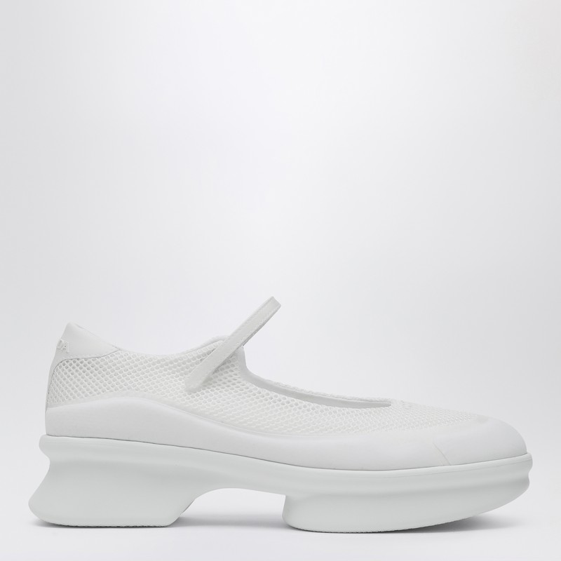 White mesh ballerina