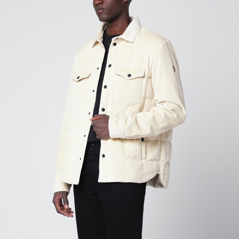 White padded overshirt jacket Gelt