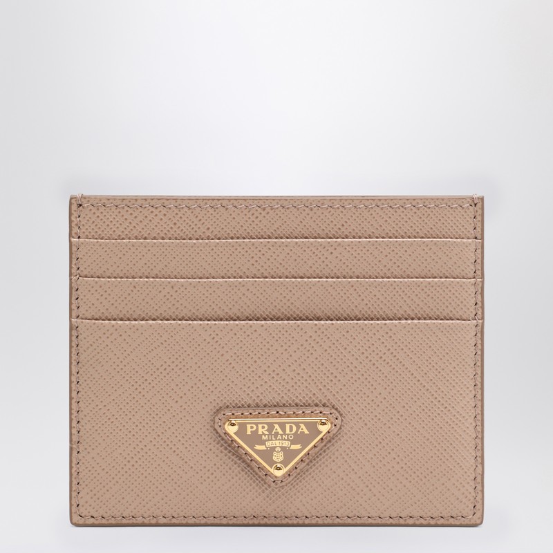 Powder Saffiano card case