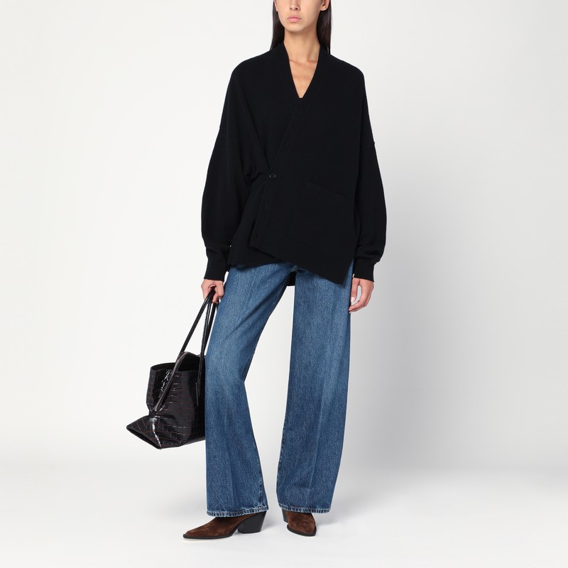 Frame The Collegiate Blue Jeans In Recycled Denim In Blue