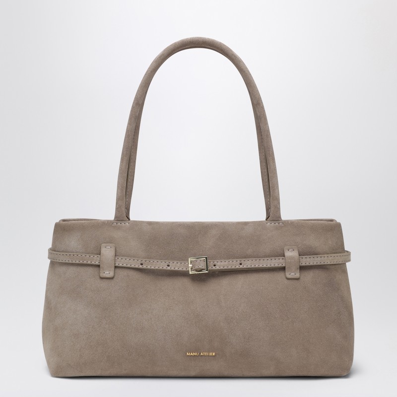 Le Cambon East West Sughero bag in suede